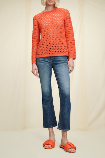 MODERN POINTELLE pullover