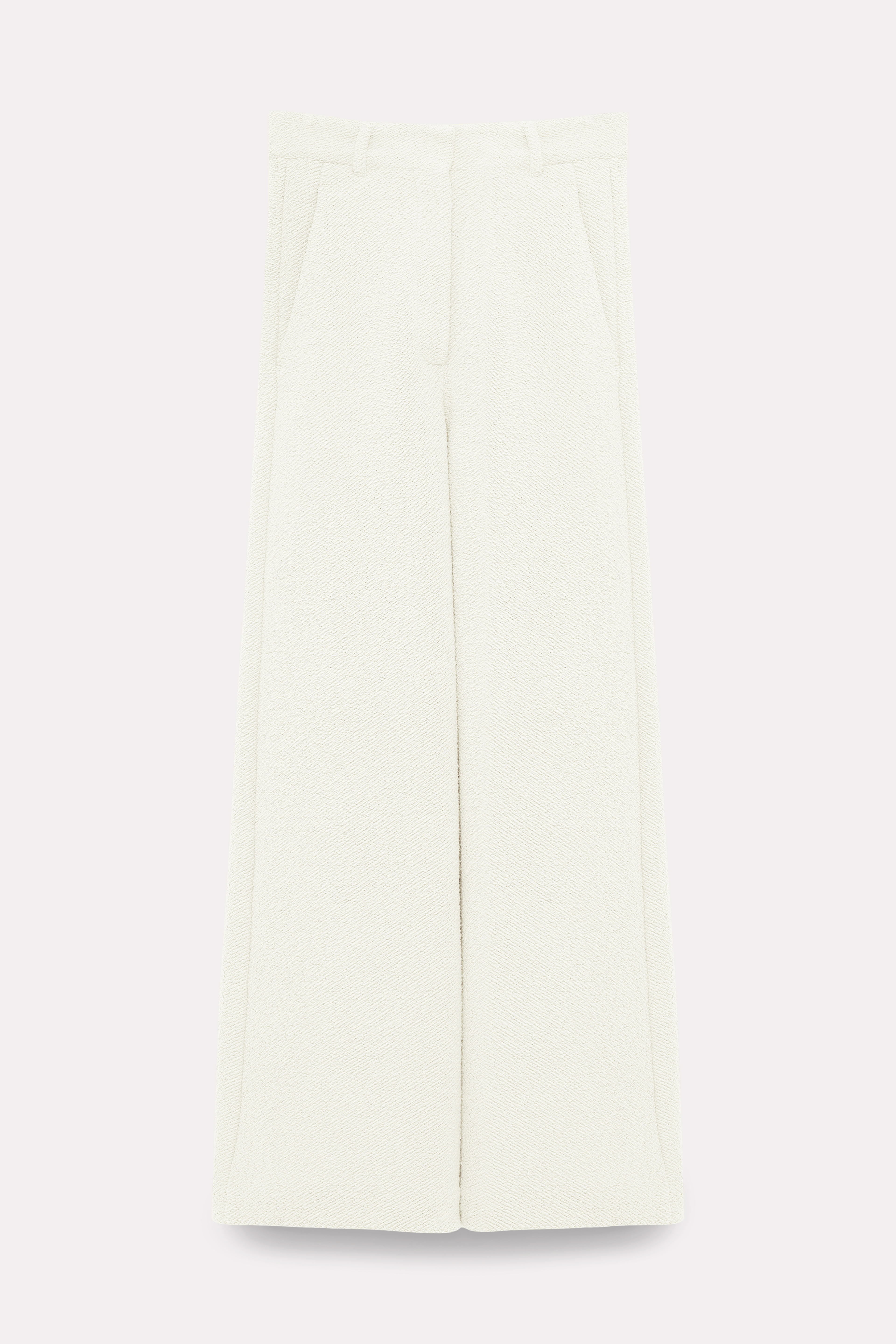 Dorothee Schumacher WIDE LEG TERRY PANTS off white