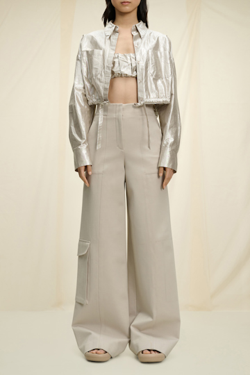 SHIMMERING EASE blouse + bra