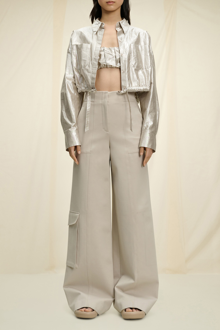 SHIMMERING EASE blouse + bra