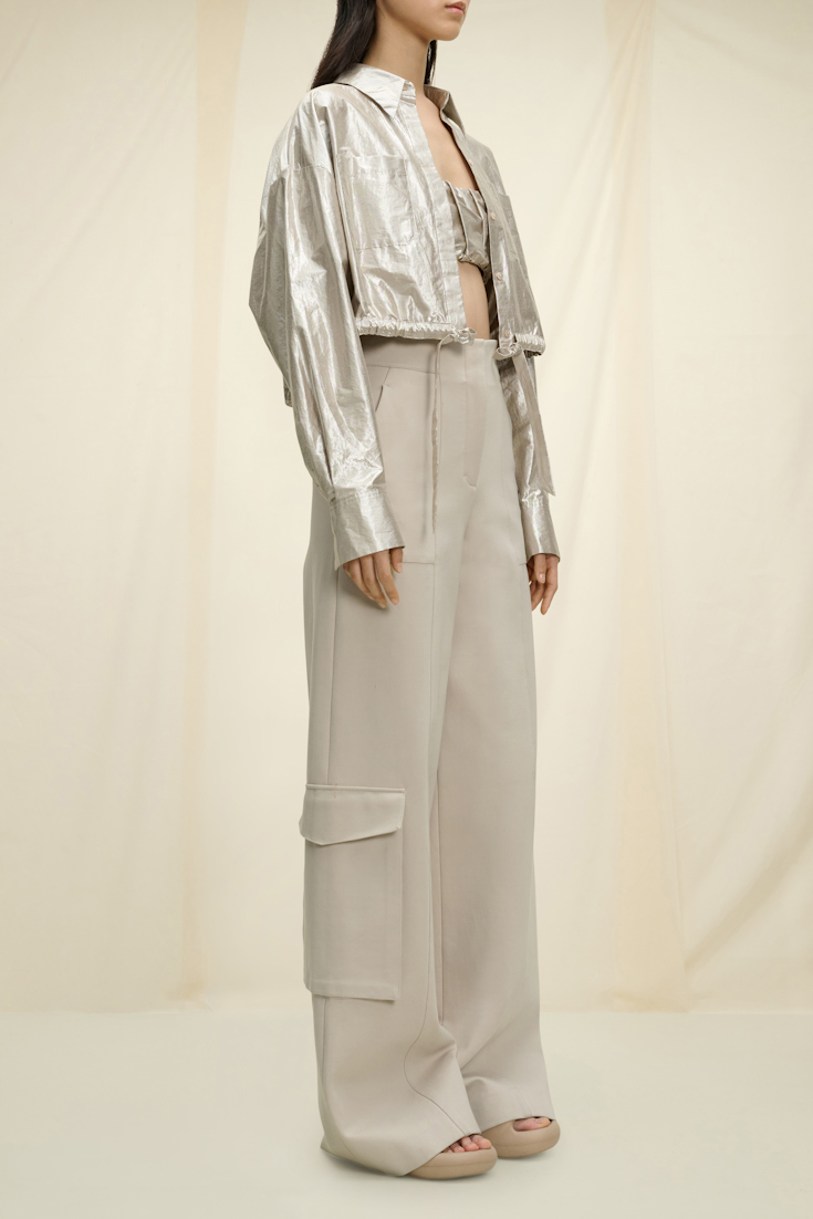 SHIMMERING EASE blouse + bra