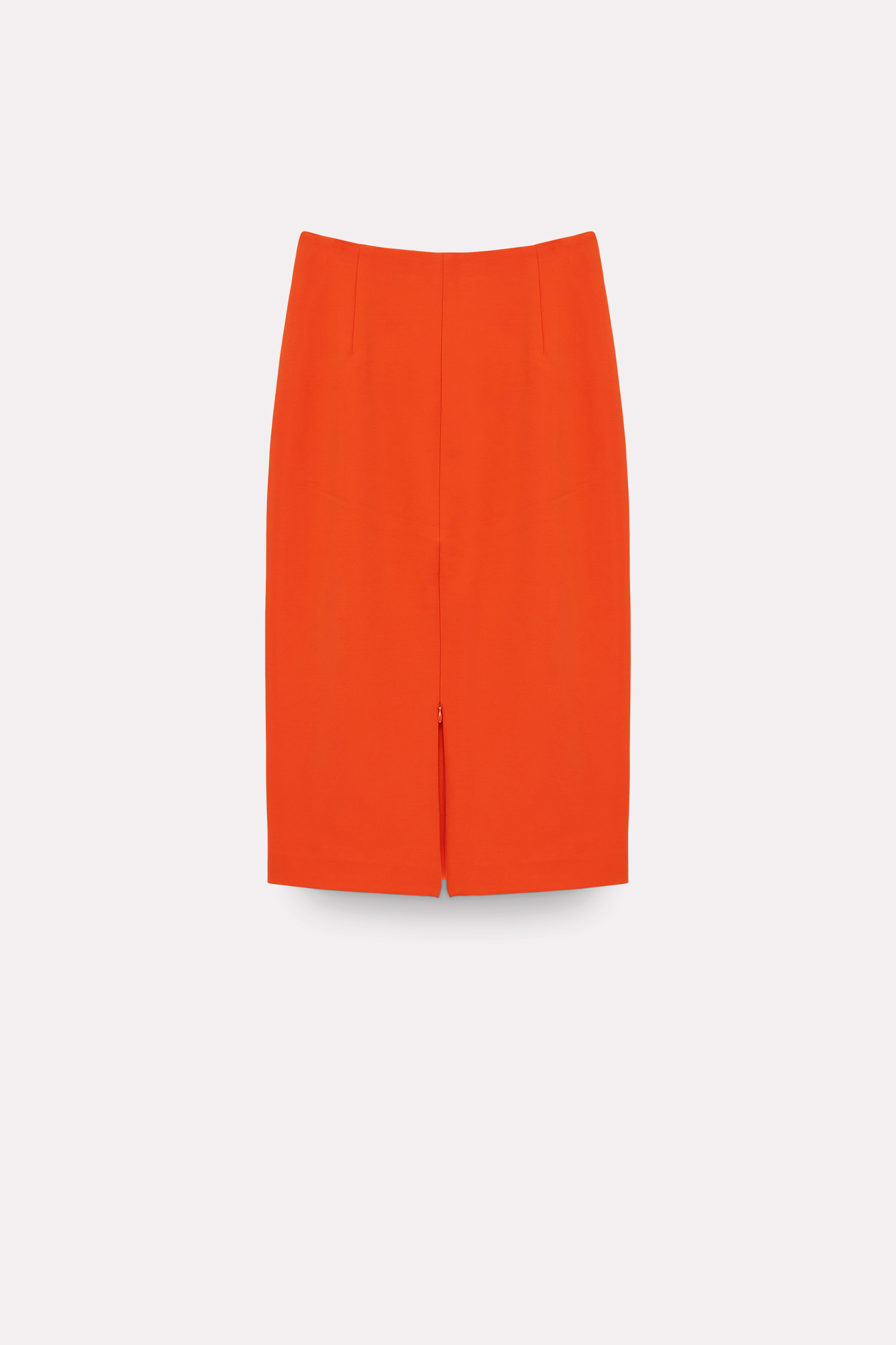 Dorothee Schumacher PENCIL SKIRT IN PUNTO MILANO spiced orange