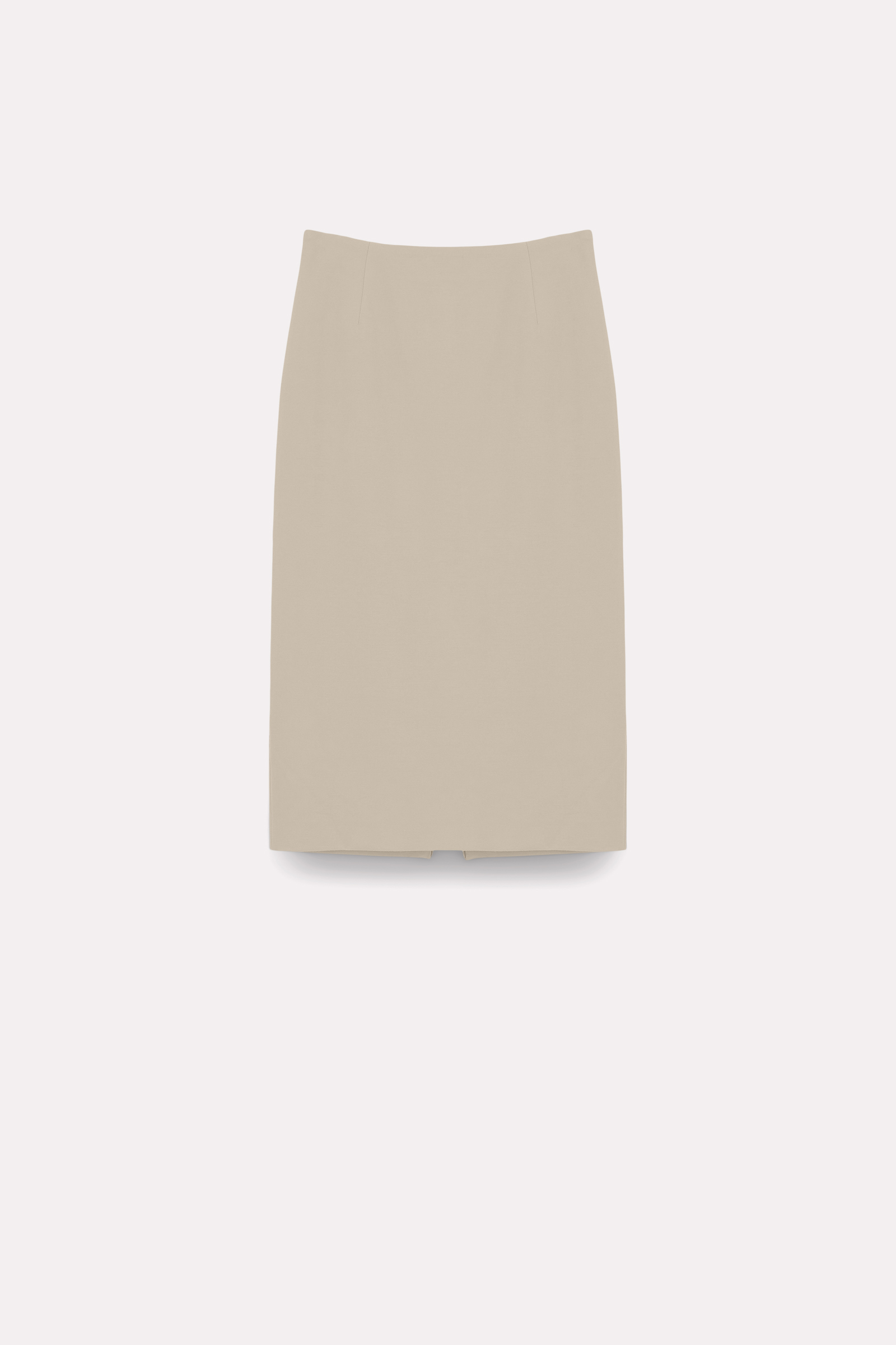 Dorothee Schumacher PENCIL SKIRT IN PUNTO MILANO soft beige