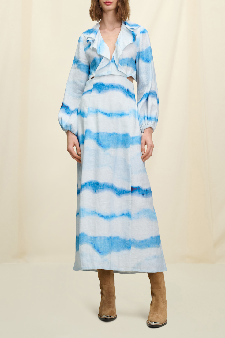 BLUE SEDUCTION dress