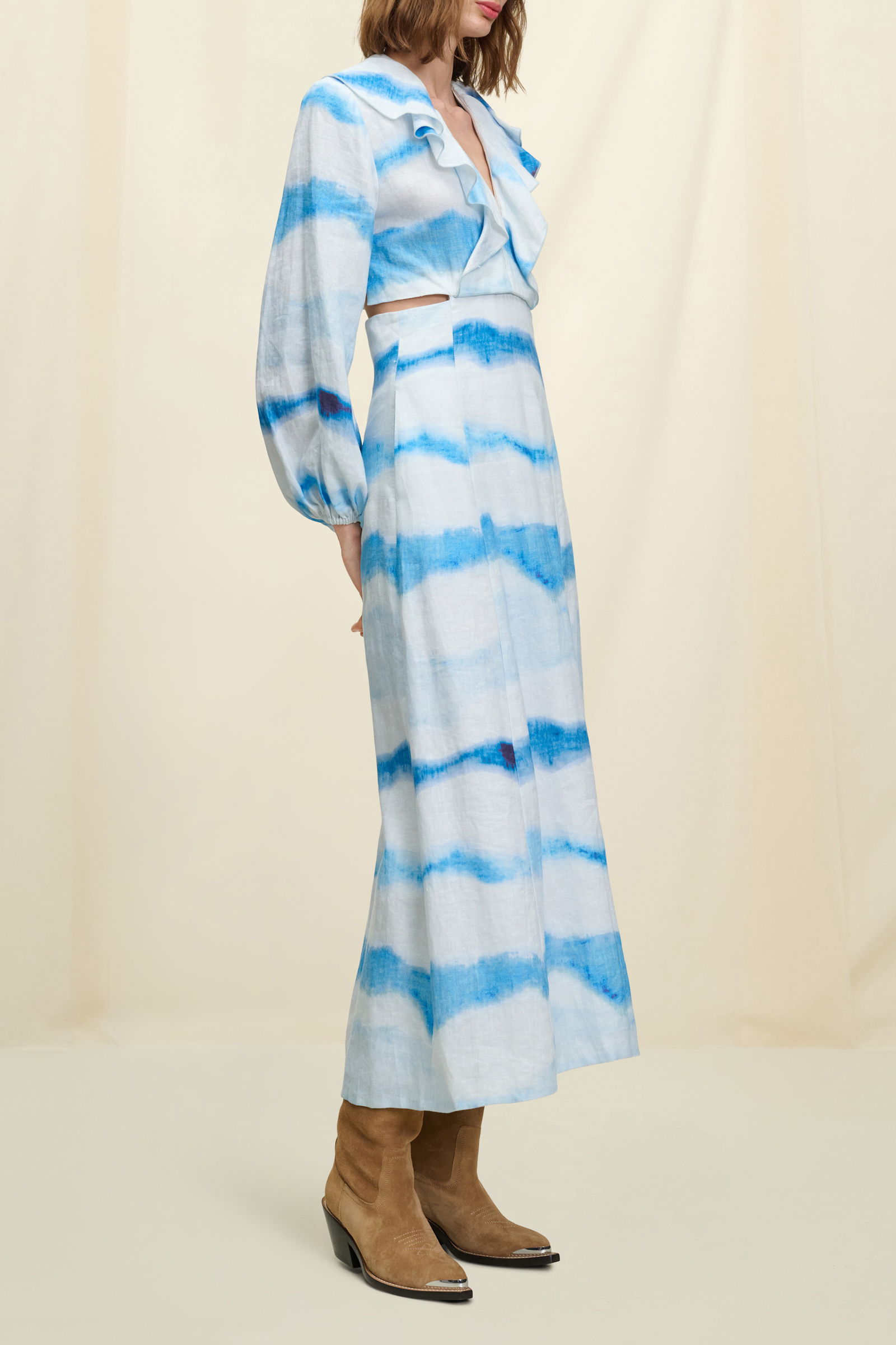 BLUE SEDUCTION dress