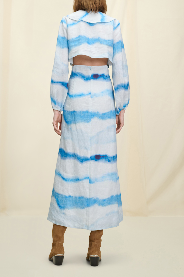 BLUE SEDUCTION dress