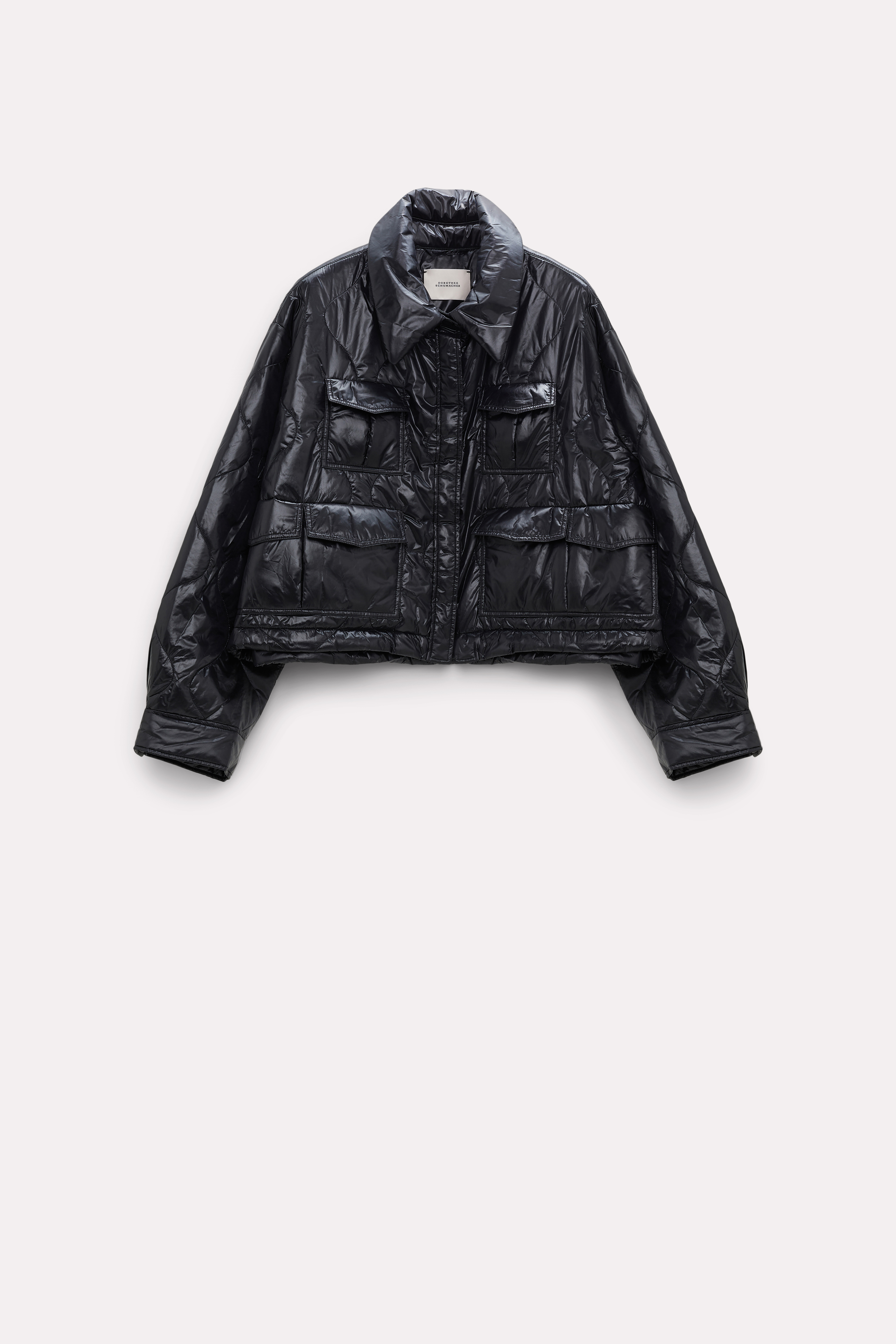CROPPED QUILTED JACKET Coats on sale 2022