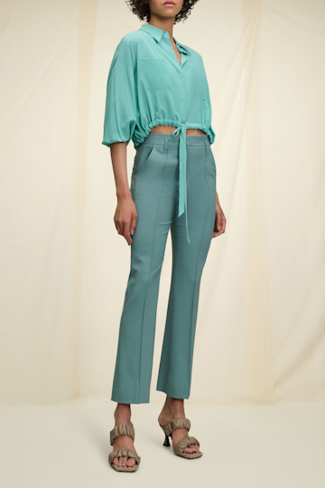 FLUID VOLUMES blouse