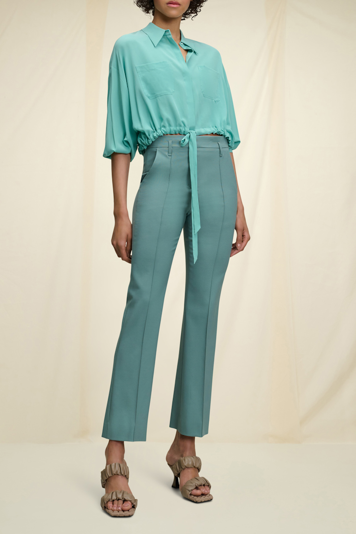 FLUID VOLUMES blouse
