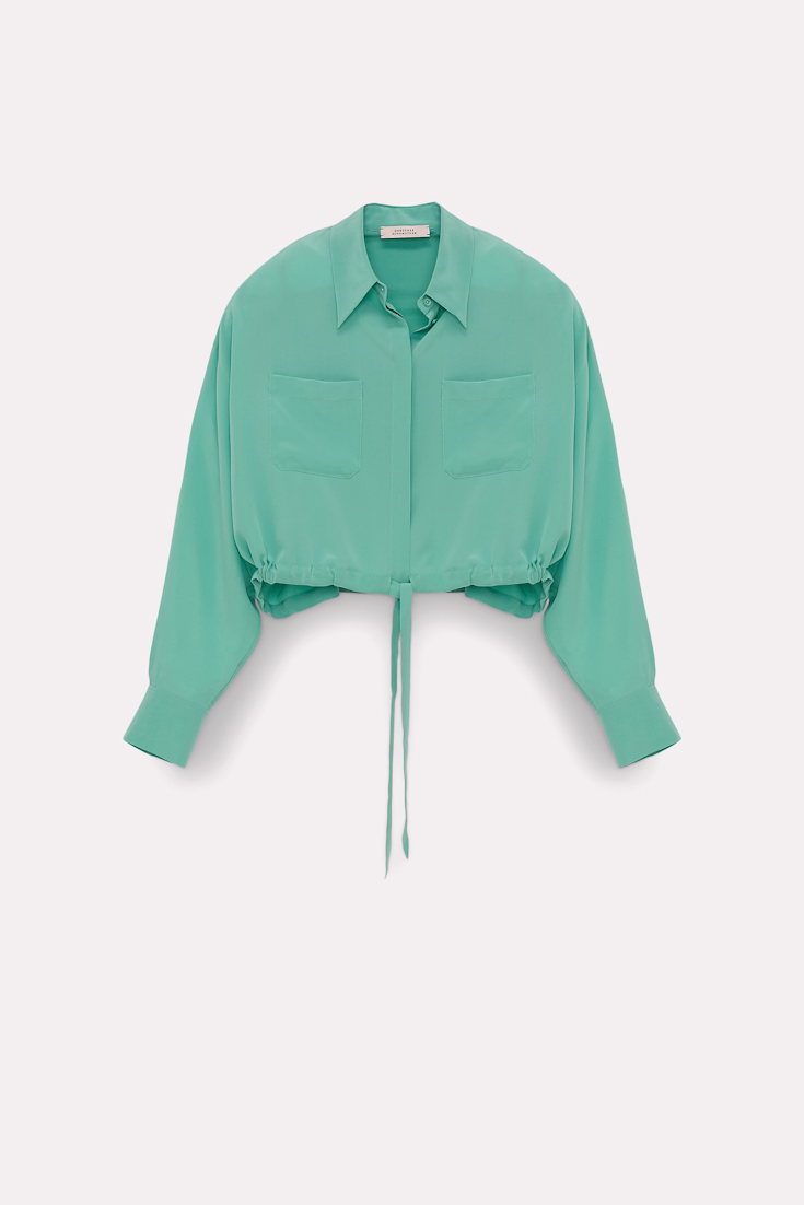 FLUID VOLUMES blouse