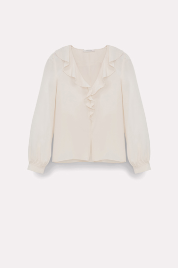 FLUID VOLUMES blouse