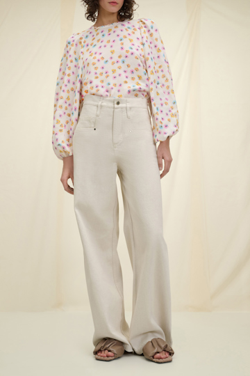 STRUCTURED VOLUMES blouse