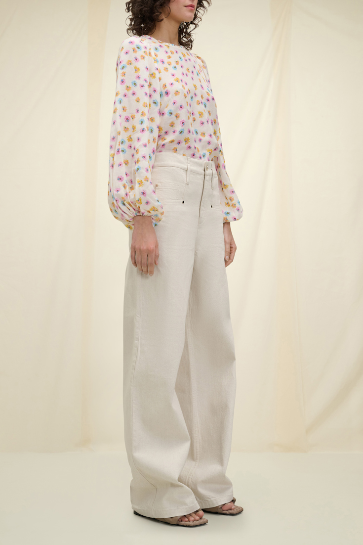 STRUCTURED VOLUMES blouse