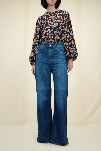 STRUCTURED VOLUMES blouse