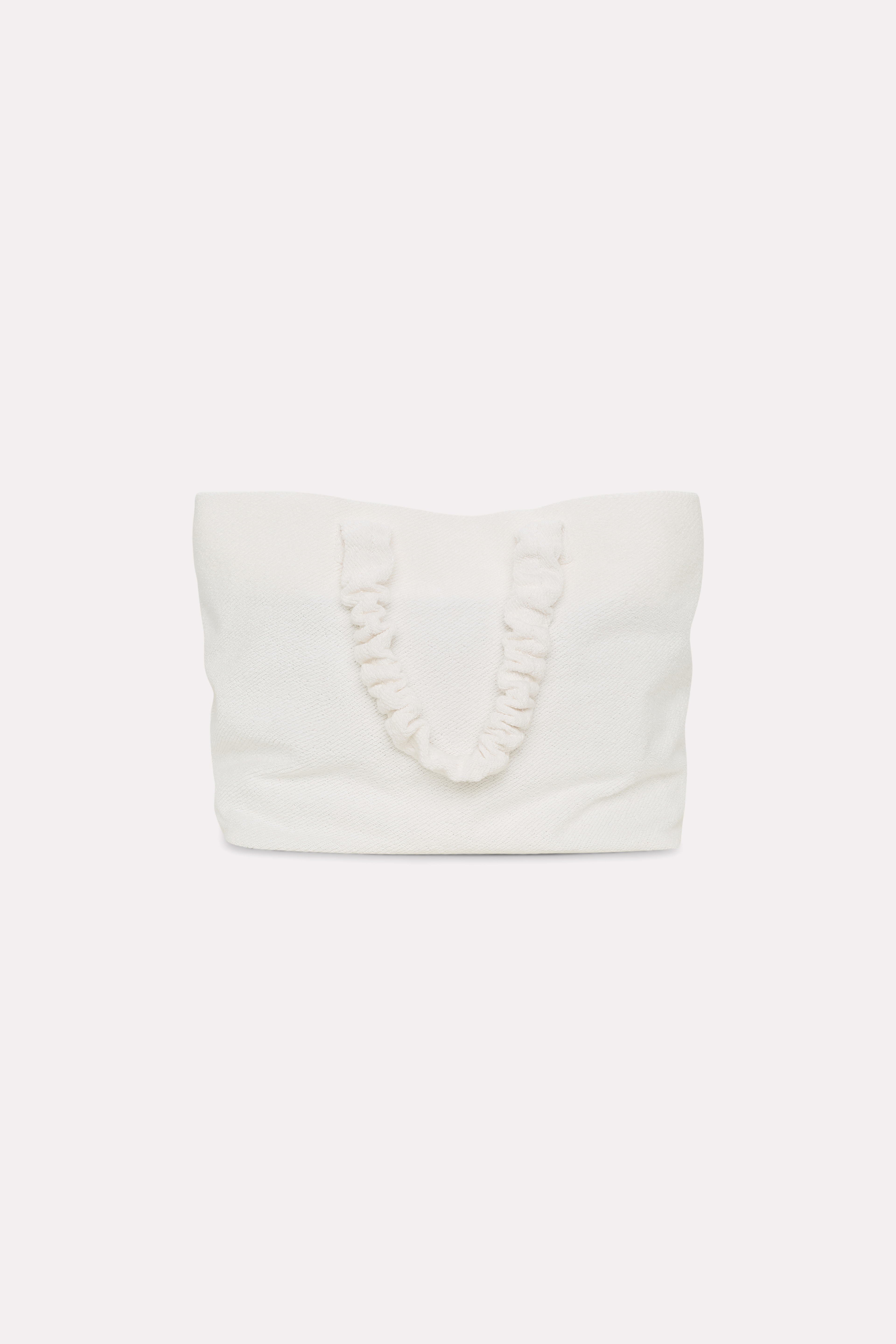 Dorothee Schumacher Modern Towelling Handbag In White