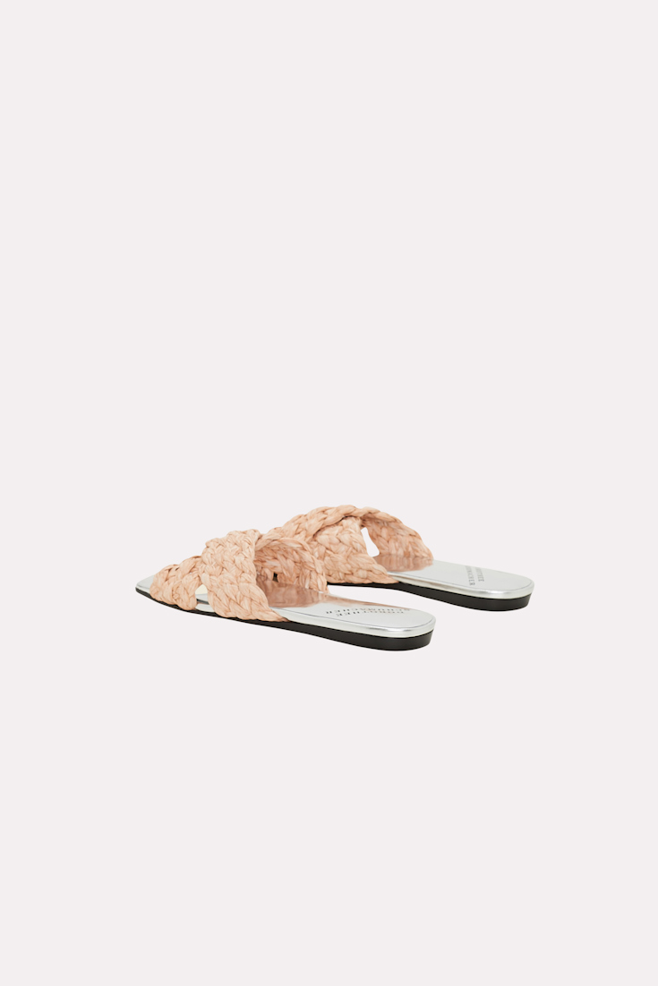 CHIC CONTRAST flat Sandal