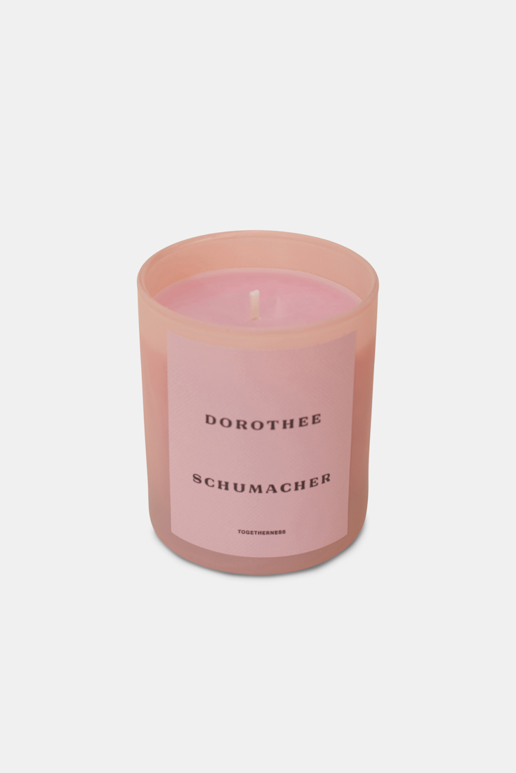 Dorothee Schumacher DUFTKERZE AUS SOJAWACHS MIT HOLZDECKEL soft rose