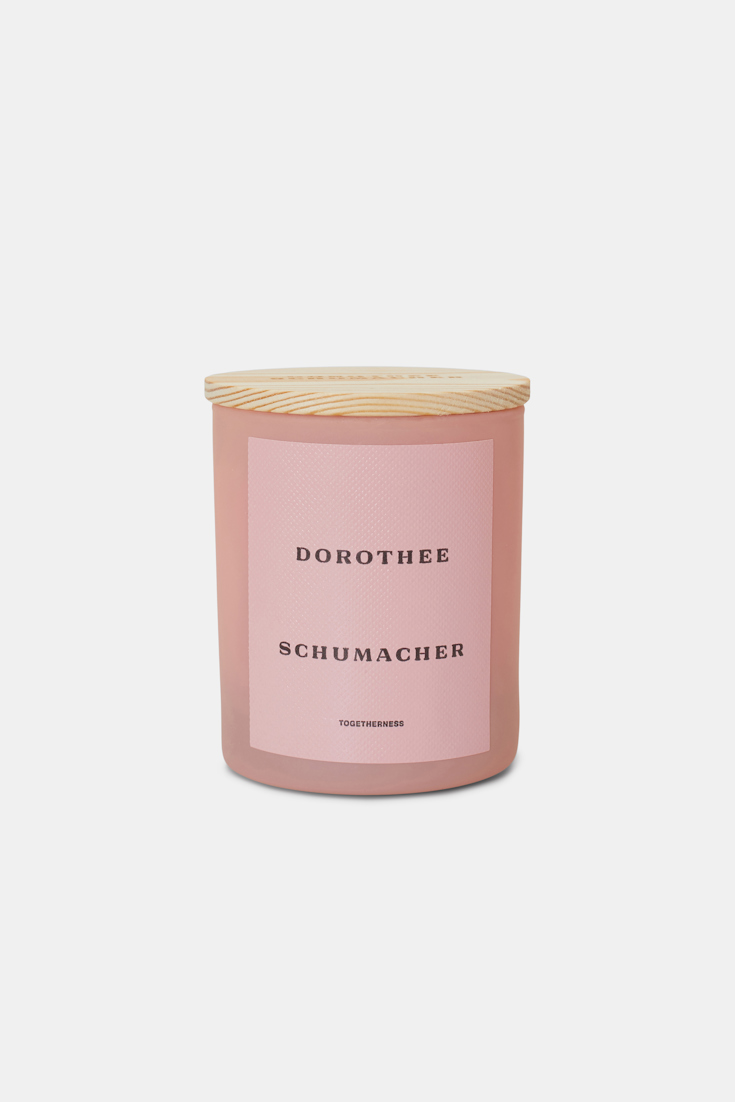 Dorothee Schumacher DUFTKERZE AUS SOJAWACHS MIT HOLZDECKEL soft rose