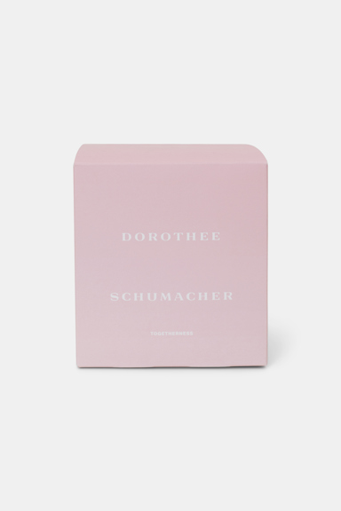 Dorothee Schumacher GROSSE DUFTKERZE AUS SOJAWACHS MIT HOLZDECKEL soft rose