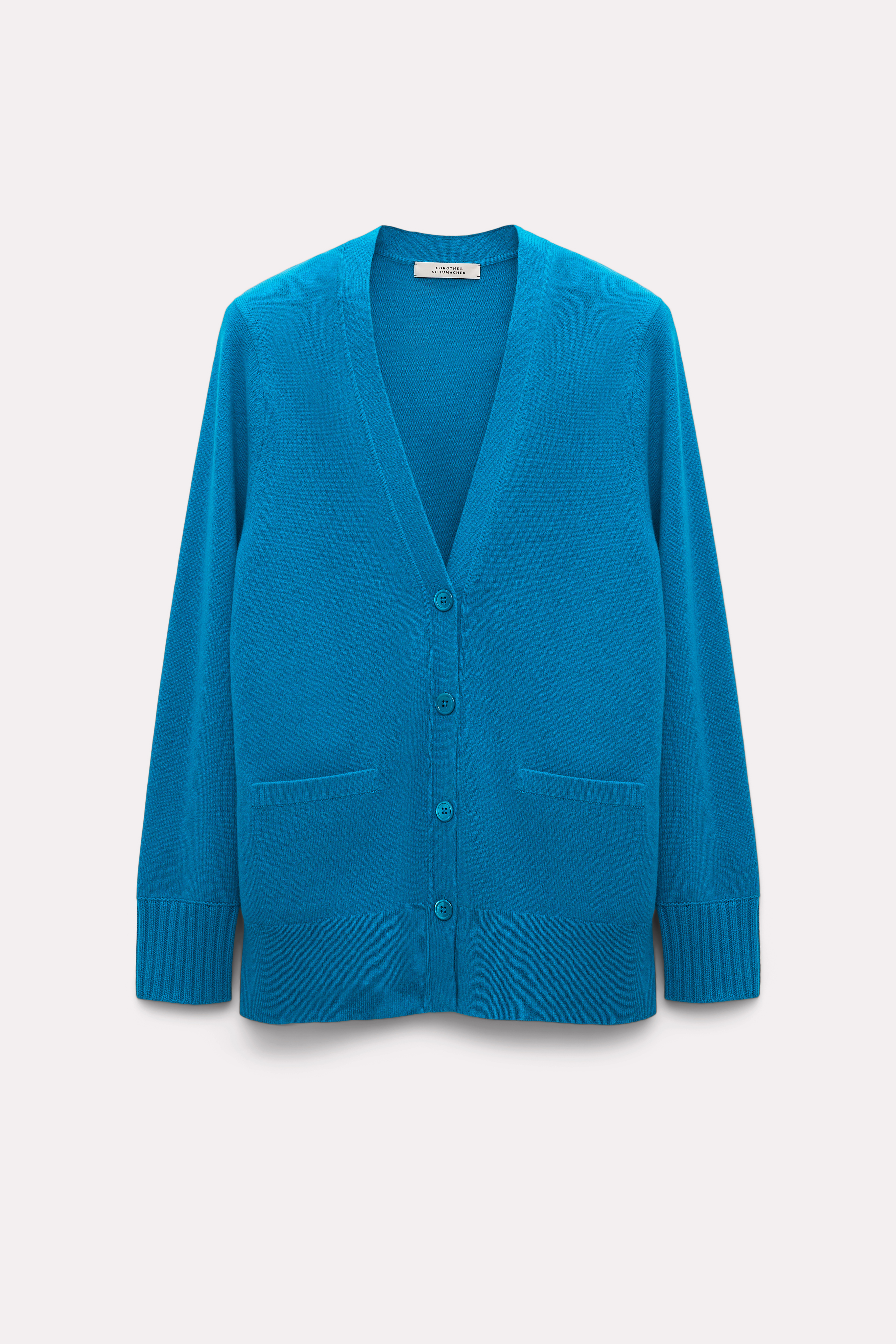 Dorothee Schumacher Cardigan With Pockets In Blue
