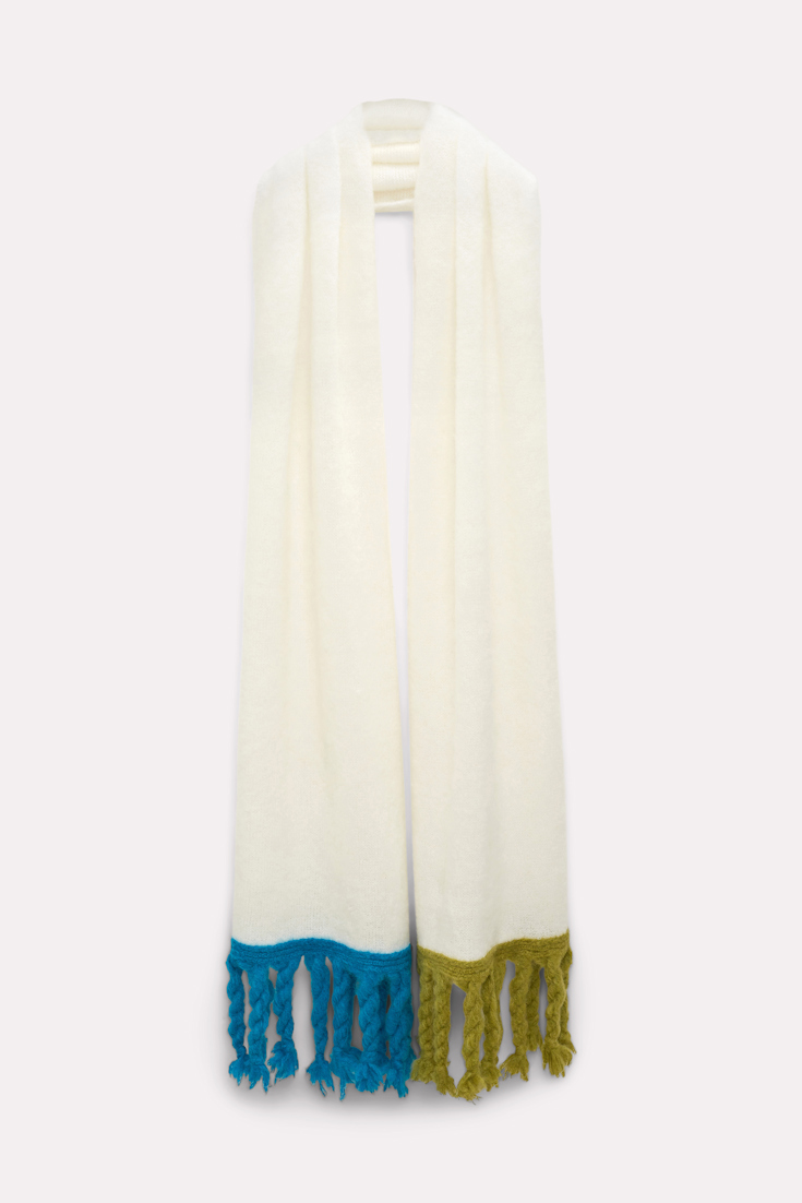 FLUFFY STRUCTURE scarf