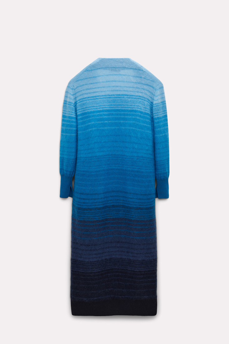 BLUE DEGRADE cardigan