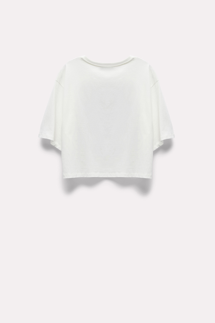 Dorothee Schumacher Out there dreaming T-Shirt camellia white