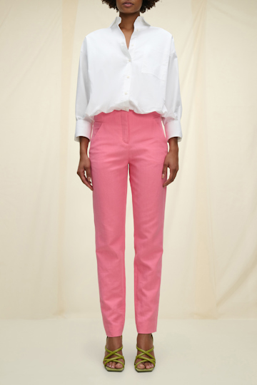 Flared jersey sweatpants in pink - Dorothee Schumacher