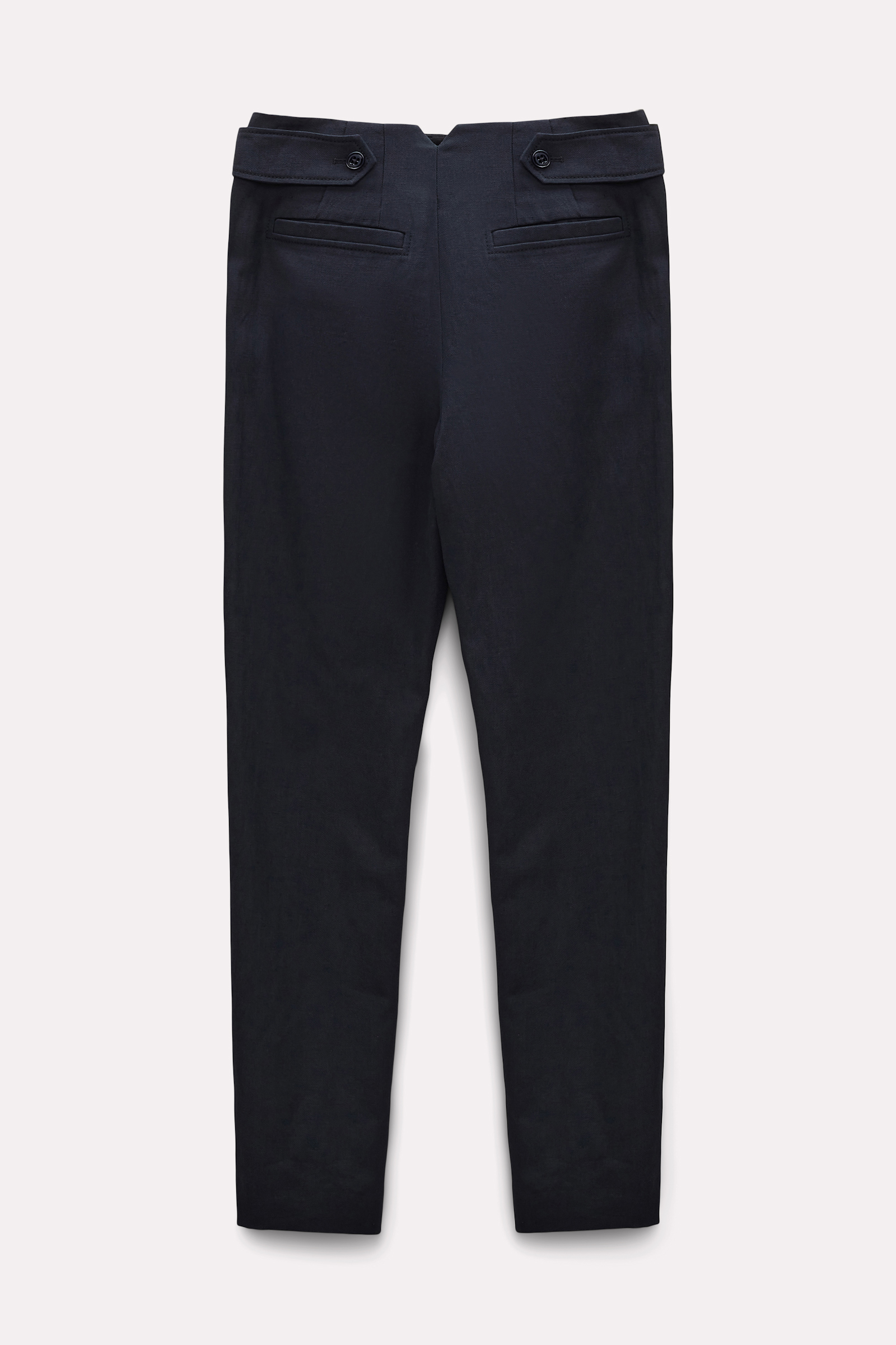 Dorothee Schumacher Lightweight pants in cotton-linen dark navy