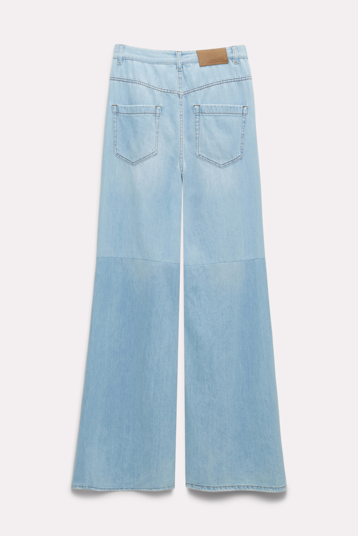 DENIM ROMANCE pants