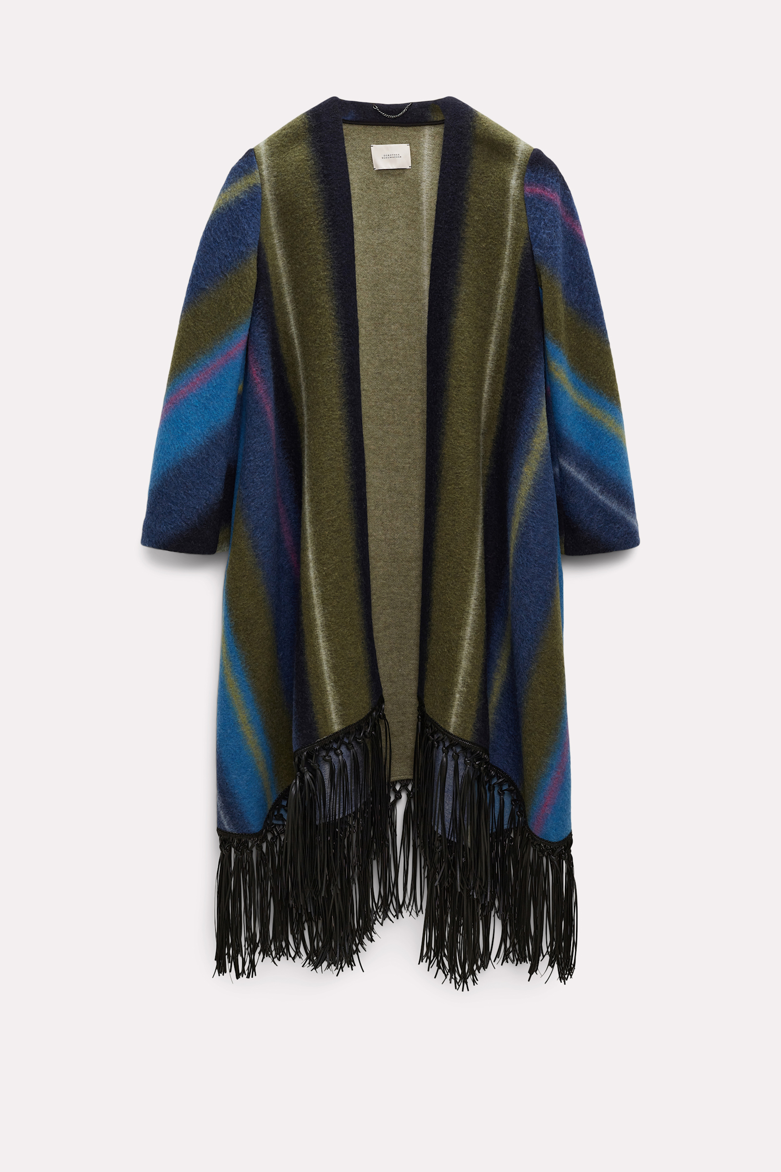 STRIPED COMFORT coat