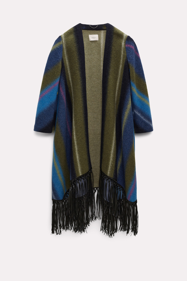 STRIPED COMFORT coat
