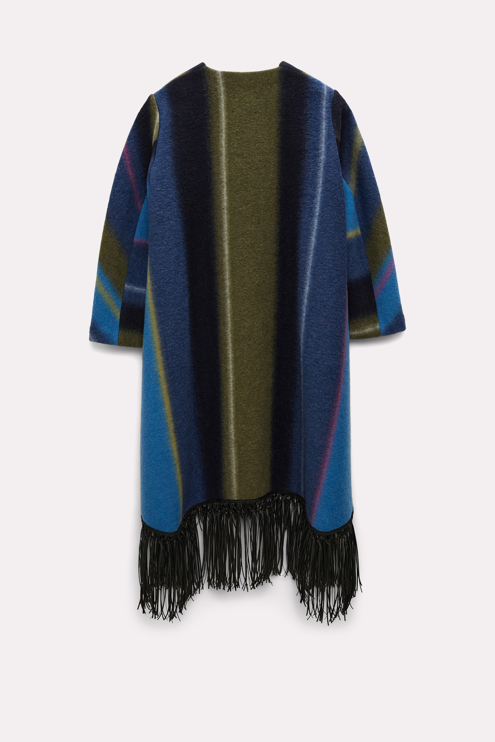 STRIPED COMFORT coat