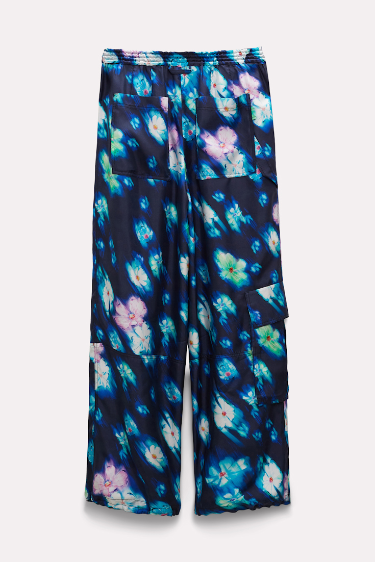 NEON FLORALS pants