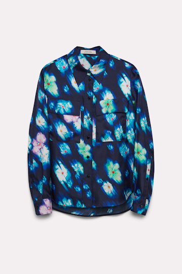 NEON FLORALS blouse