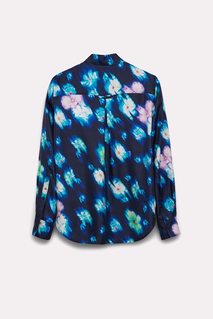 NEON FLORALS blouse