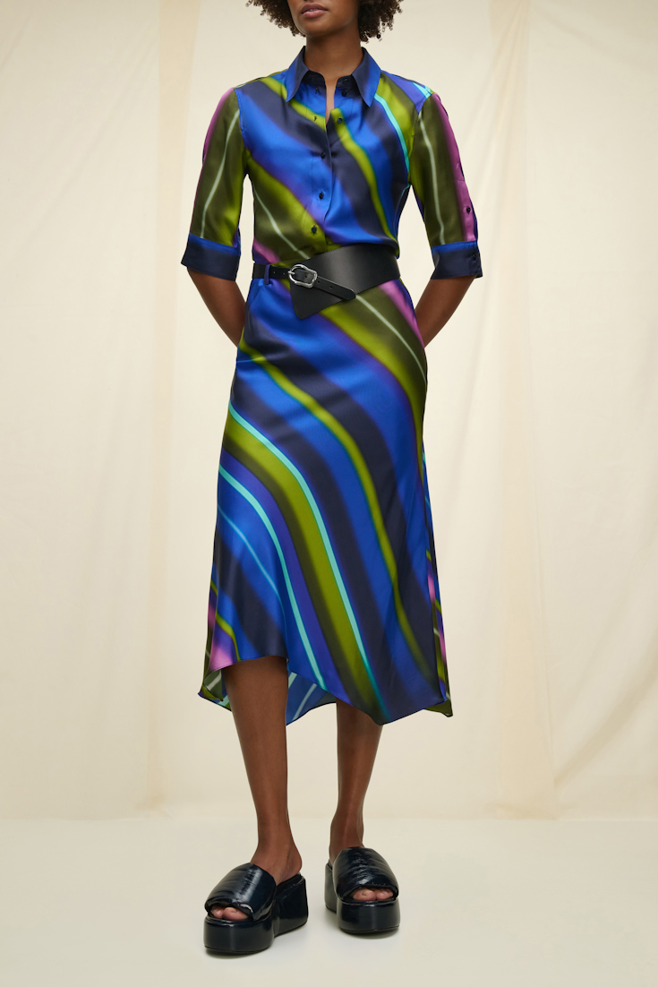 CITYLIGHT STRIPES skirt