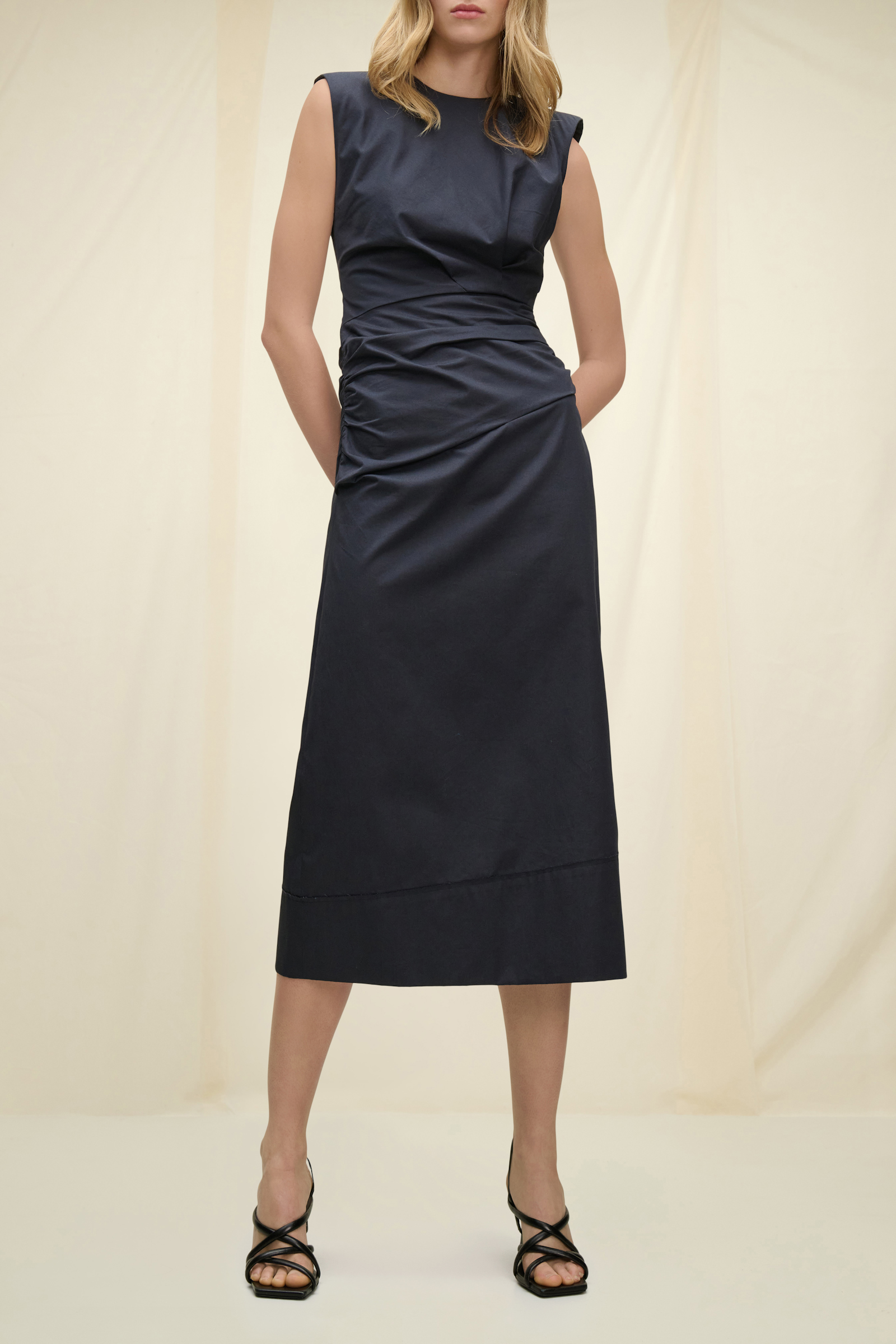 DRAPED SOPHISTICATION dress