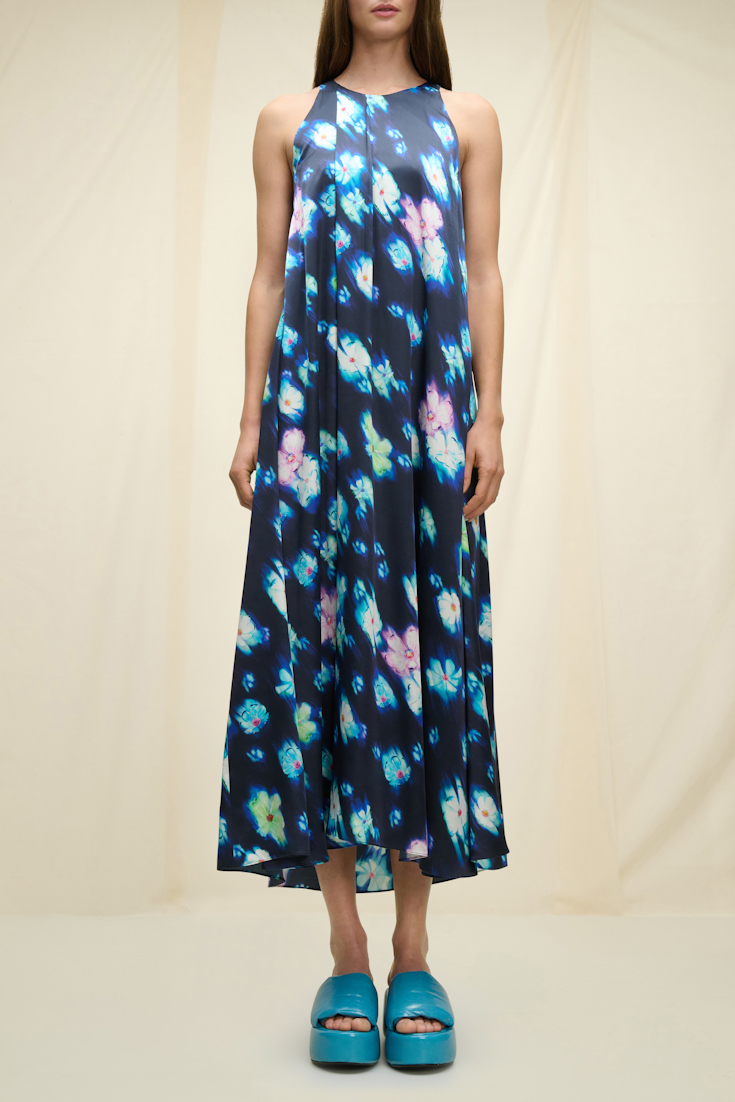 NEON BLOOMING dress