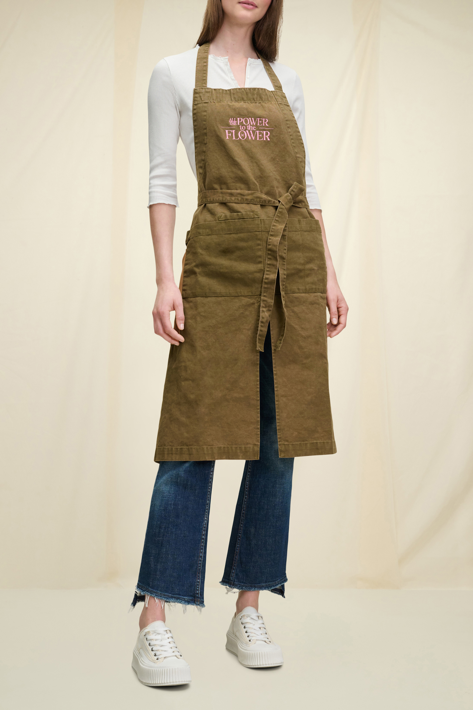 Power to the flower apron