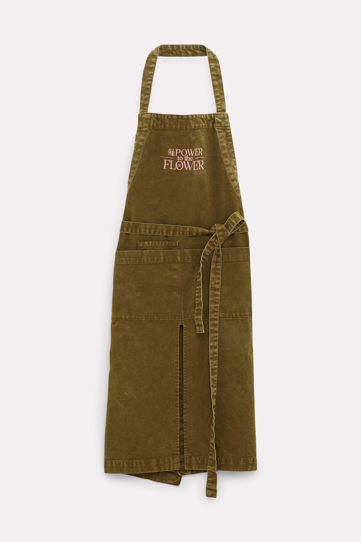 Power to the flower apron