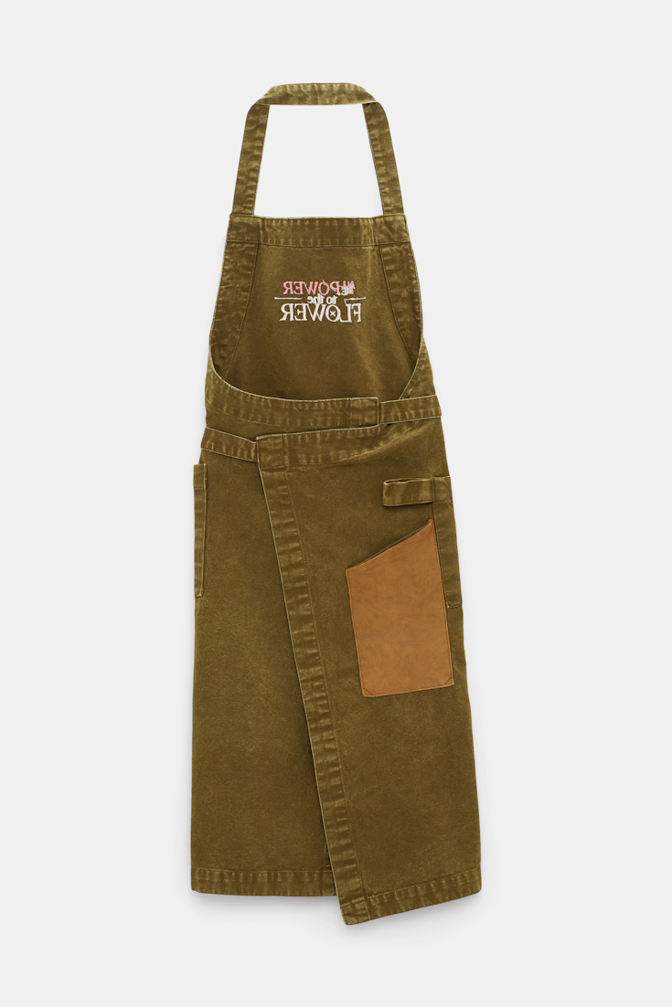 Power to the flower apron