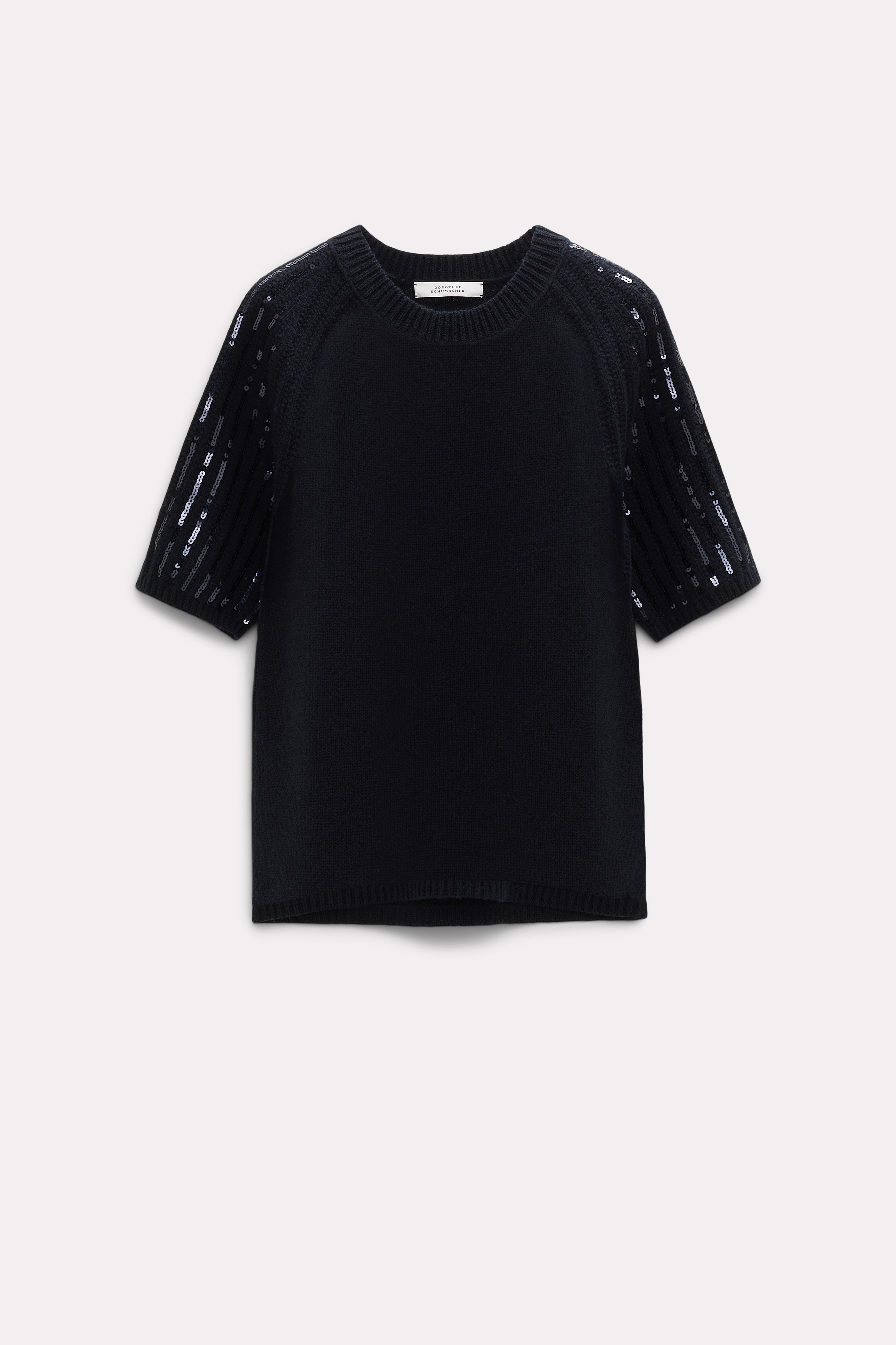 Dorothee Schumacher Pullover mit Pailletten pure black