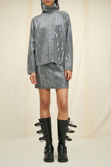 SEQUIN STATEMENTS pullover