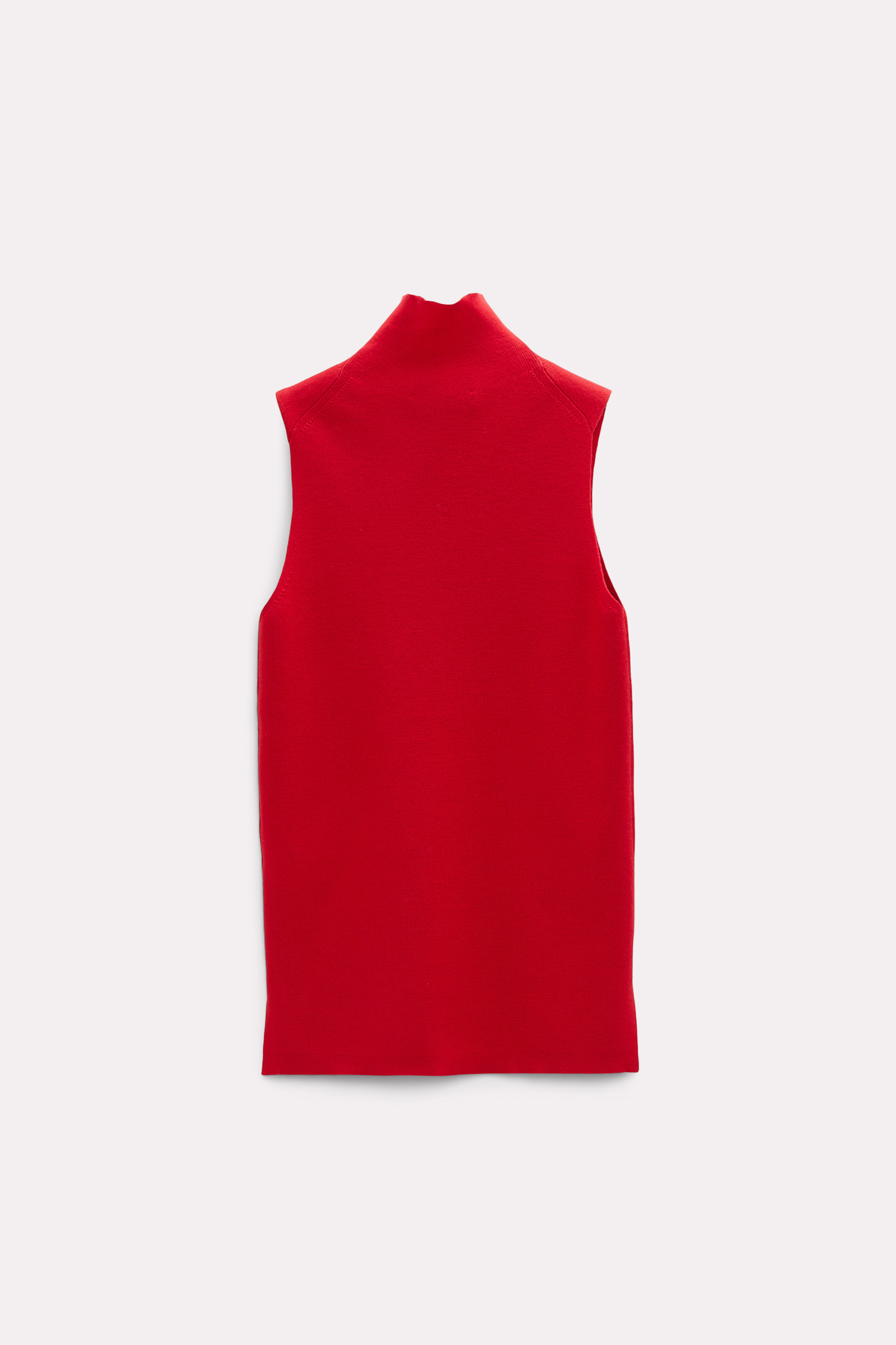 Dorothee Schumacher Merino turtleneck top warm red