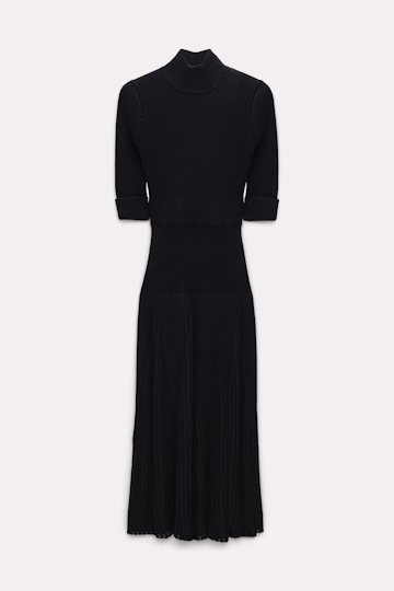 SLEEK PLISSEE dress