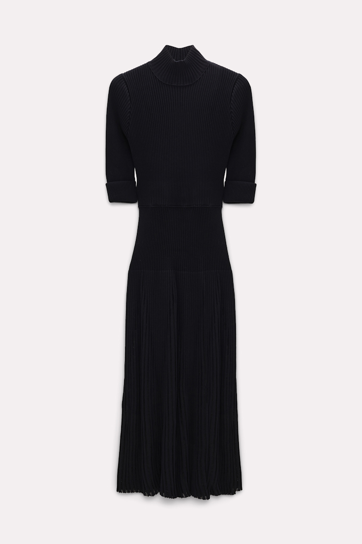 SLEEK PLISSEE dress