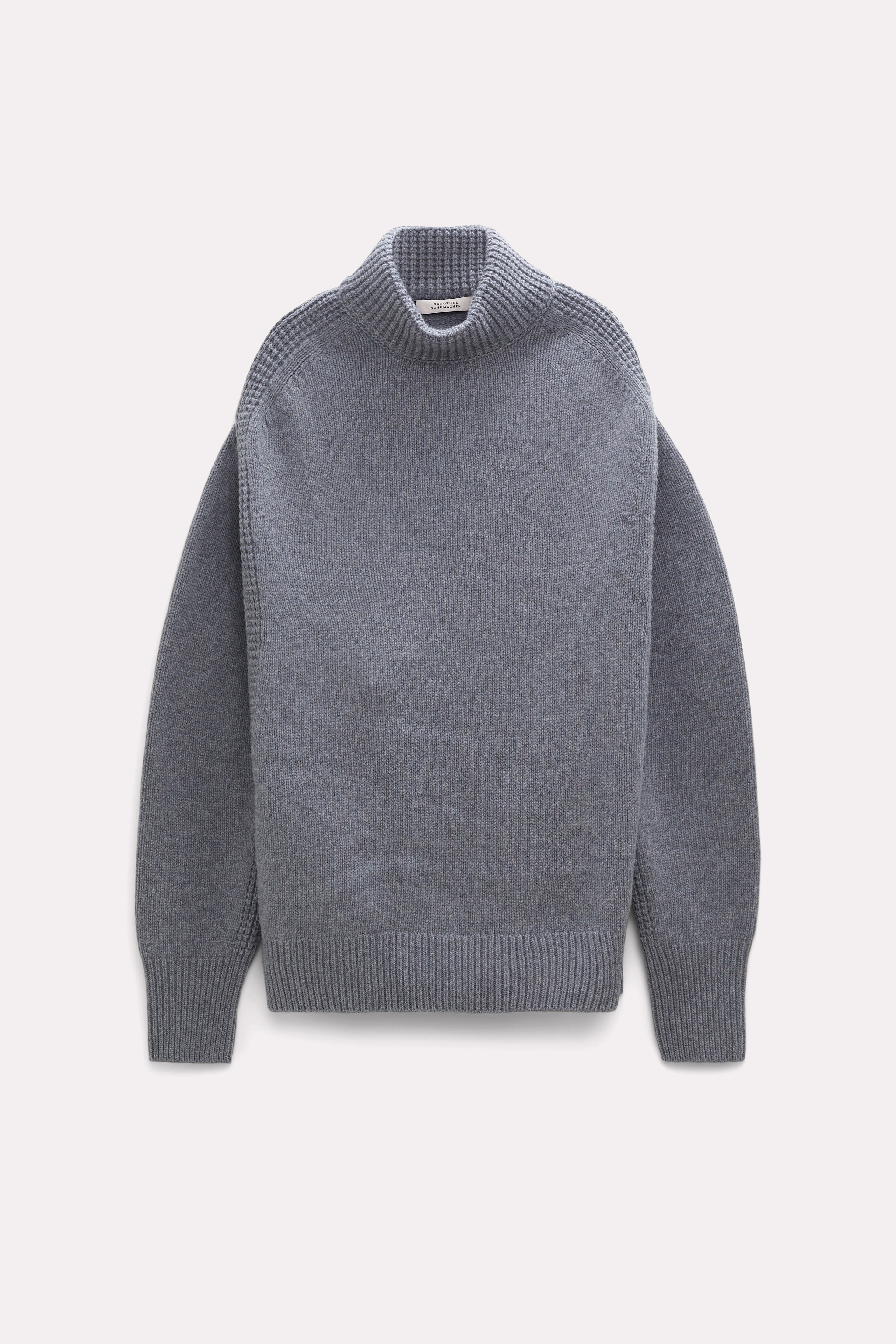 Dorothee Schumacher Pullover aus Merino und Kaschmir calm grey