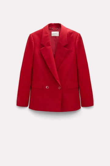 Dorothee Schumacher Double-breasted blazer adored red
