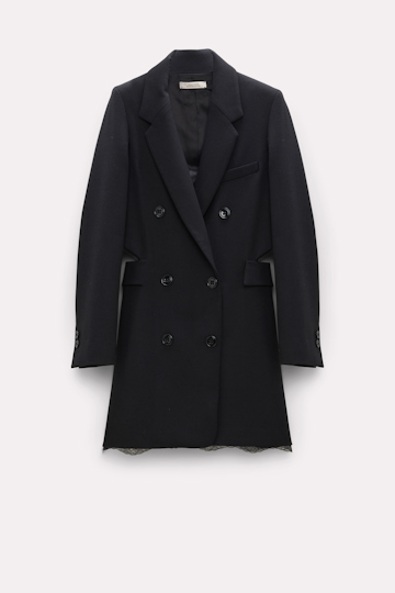 Dorothee Schumacher Blazer dress with a cut-out pure black